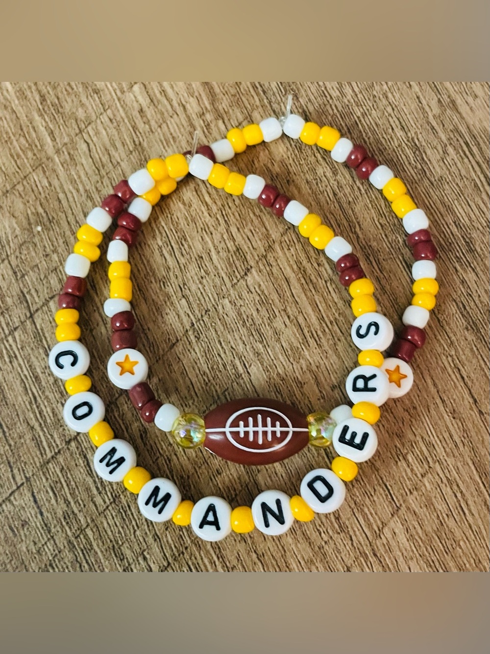Washington Commanders Bracelets